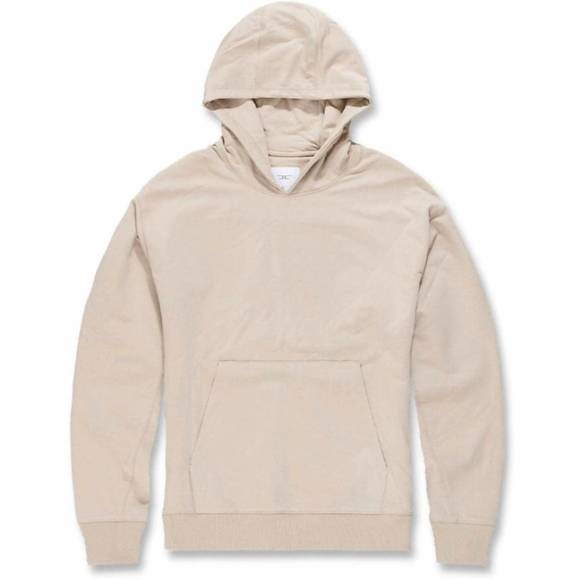 NEW JORDAN CRAIG men's summer breeze pullover hoodie in natural sand - Picture 2 of 3
